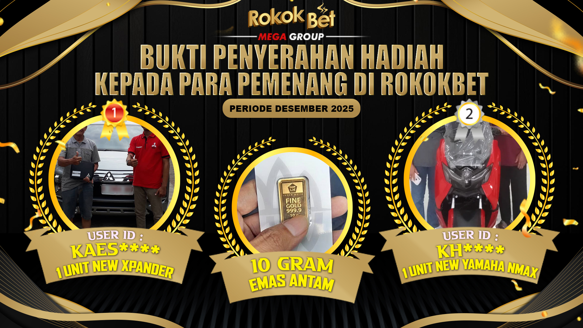 Selamat Kepada Member Setia Rokokbet Sudah Memenangkan Satu Unit Mobil Pajero Sport